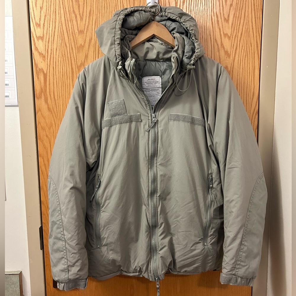 Military Parka, Extreme Cold Weather Generation III, Layer 7 - Small Regular